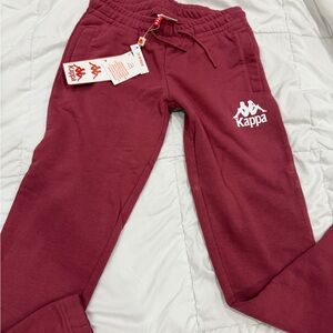 Kappa Pink/Burgundy Joggers